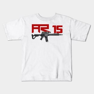 AR 15 in 5.56 and 16inch Kids T-Shirt